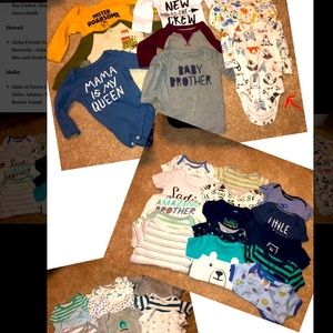 3-6 baby 32 top bundle